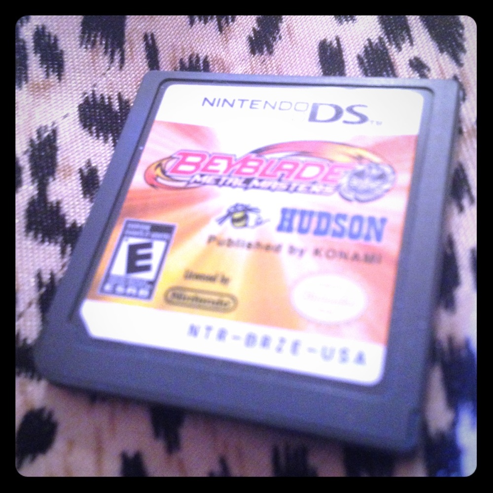 Beyblade game for Nintendo DS!
